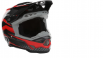 6D ATR-3 Rival FIM Gloss red/grey/black ķivere