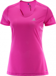 SALOMON mar&scaron;kinėliai SS Trail Runner Tee W rožiniai