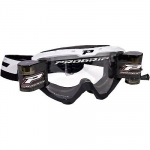 PROGRIP akiniai su Roll Off XL 3450 balta/juoda su skaidriais lę&scaron;iais 3215
