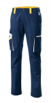 HUSQVARNA kelnės Team mėlyna/geltona/balta M/32