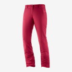 SALOMON kelnės W Stormseason REG raudonos