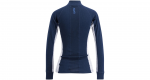 SWIX distancinio slidinėjimo striukė RaceX Merino Half Zip W tamsiai mėlyna/pilka
