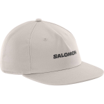 SALOMON cepure ar nagu Logo Flat Cap etherea grey