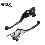 4MX clutch/brake lever kit HUSQVARNA/KTM/GasGas Enduro '14-'16 black