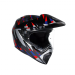 AGV ķivere AX-9 Dual Steppa carbon/red/blue