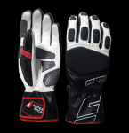 ENERGIAPURA cimdi Super Race JR black/white/red