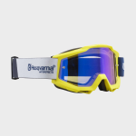 HUSQVARNA brilles MX Accuri yellow w/blue multi w/XLens