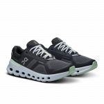 ON batai Cloudrunner 2 Wide W pilka/&scaron;viesiai žalia