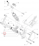 MV AGUSTA adatgultnis aizm piekares trijst HK1814L/3AS B3/F3