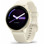 GARMIN Vivoactive 6 GPS bone lunar/gold pulkstenis