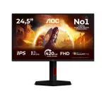 AOC G4 25G4KUR computer monitor 62.2 cm (24.5) 1920 x 1080 pixels Full HD LED Black, Red
