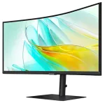 Samsung Serie 6 - Curved Monitor 84cm/34 (3440x1440) - 100Hz - 5ms - HDMI - USB-C - black [Energieklasse G] (LS34C652UAUXEN)