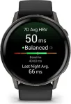 Garmin Venu 4 Smartwatch 45mm schwarz/schiefergrau (010-03014-00)