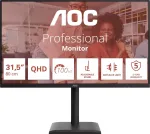 AOC Q32E4U Monitor 80 cm (31,5) QHD IPS 100Hz Schwarz (Q32E4U)