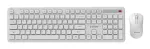 KEYBOARD +MOUSE WRL ENG/WH KBS-WPS-01-W GEMBIRD