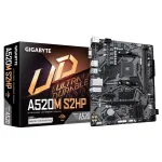 Mainboard GIGABYTE AMD A520 Socket AM4 micro ATX RAM DDR4-SDRAM 2xSlots 1xNumber of M.2 (M) slots A520MS2HP1.0