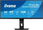 Iiyama ProLite XUB3493WQSU-B6, LED-Monitor 86.7 cm (34 Zoll), schwarz (matt), QHD, IPS, 120 Hz, HDMI, 120Hz Panel (XUB3493WQSU-B6)