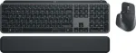 Logitech MX Keys S Combo Tastatur Maus enthalten RF Wireless + Bluetooth QWERTZ Schweiz Graphit (920-011608)