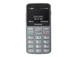 Panasonic KX-TU160 Easy Use Mobiltelefon grau, 2.4 , TFT-LCD, 240 x 320, USB-Version USB-C, integrierte Kamera, Hauptkamera 0,3 MP, 32 GB (KX-TU160EXG)