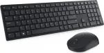 Dell Pro KM5221W - Tastatur-und-Maus-Set - kabellos - 2,4 GHz - QWERTY - US International - Schwarz - mit 3 years NBD Advance Exchange (KM5221WBKB-INT)