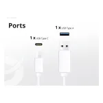 CONCEPTRONIC Ladegert 2Port GaN USB-C/-A 20WPD3.0/PPS ws