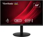 VIEWSONIC VG2409U-2 60,96cm 24Zoll FHD LED 100Hz 300cd/m2 5ms HDMI DP USB-C 65W DaisyChain 2x2.5W speakers [Energieklasse E] (VG2409U-2)