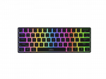 Genesis THOR 660 G2 Gaming Keyboard Wireless/Wired US RGB Black 2.4GHz, Bluetooth, USB-C Linear