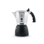 Bialetti Brikka Moka pot 0.17 L Black, Stainless steel