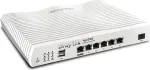 Draytek Vigor 2866 - Router - DSL-Modem - 5-Port-Switch - GigE - WAN-Ports: 2 - wandmontierbar (V2866-DE-AT-CH)