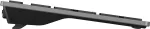 HP 720 - Tastatur - multi-device, rechargeable, powered by SuperCapacitor, 22 programmable keys - full size - kabellos - 2,4 GHz, Bluetooth - QWERTZ - Deutsch - Dmmerungsschwarz (9T5B1AA#ABD)
