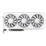 RX 9060 XT 16GB XFX Radeon SWIFT OC GDDR6 3 Fan white