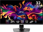 MSI MPG 321URXDE QD-OLED, Gaming-Monitor 80 cm (31.5 Zoll), schwarz, UltraHD/4K, QD-OLED, Adaptive-Sync, USB-C, 240Hz Panel (9S6-3DD29A-056)