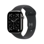 Apple Watch Series 11GPS + Cellular 42mmSlate Titanium Case with Black Sport Band - M/L (MF8T4ZR/A)