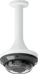 Ubiquiti Pendant-style mount with 1.5 suspending the AI Multi Sensor 4 camera from ceilings or overhead structures. (UACC-AI-MS-4-PM-W)
