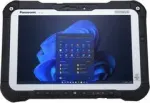 Panasonic TOUGHBOOK G2 mk3, 25,7cm (10,1 ), USB, BT, Ethernet, WLAN, 4G, SSD, Win. 11 Pro, schwarz Tablet PC, Fully Rugged, Bildschirmdiagonale: 25,7 cm (10,1 ), kapazitiv, Auflsung: 1920x1200 Pixel, Kamera (8 MP), Front-Kamera (2 MP), Helligkeit 1.0 ...