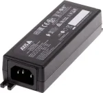 AXIS Midspan - Power Injector - Wechselstrom 100-240 V - 30 Watt - Ausgangsanschlsse: 1 - Europa - Schwarz - fr AXIS M1137, M3067, M3075, M3116, M3205, P1377, P1378, P1455, P3247, P3248, P3255, Q1615