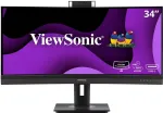 ViewSonic VG3457CV Curved Monitor 86,36 cm (34 Zoll) - UWQHD, VA, 5ms, HDMI, DisplayPort, USB-C, USB Hub, RJ45 [Energieklasse F] (VG3457CV)