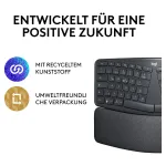 Logitech Ergo K860 Ergonomisch ( geteilt ) Bluetooth 5.0 QWERTZ DE