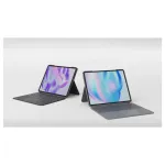 Logitech Combo Touch Tastatur Trackpad Apple iPad Air 13 Oxford Gray
