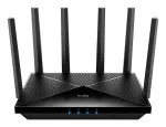 Cudy WR11000 wireless router 2.5 Gigabit Ethernet Tri-band (2.4 GHz 5 GHz 6 GHz) Black