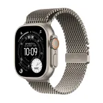 Apple Watch Ultra 3 Titanium Cellular 49mm Natur (Milanaise Titan natur) Large (MF0E4QF/A)