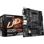 GIGABYTE A520M S2H, motherboard - black/gray