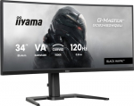 Gaming Monitor iiyama G-Master GCB3482WQSU-B1 Black Hawk - 34" UWQHD 120Hz 0.6ms Curved VA