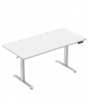 Electric Adjustable Desk MARK ADLER MA-Leader 7.6 White, 160x80 cm, Sit-Stand, with Memory Function