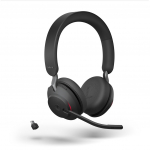 Evolve2 65 headset - stereo - wireless - black - Link 380 USB-C