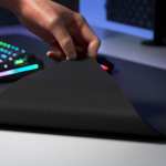 Glorious Gaming mousepad 2 M, randlos, gummiert - 255 x 205mm, black