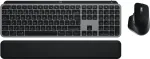 Logitech Master Series MX Keys S Combo for Mac - Tastatur-und-Maus-Set - full size - hinterleuchtet - kabellos - Bluetooth LE - QWERTZ - Schweiz - Space-grau (920-012842)