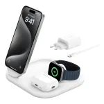 Belkin Wireless BOOST CHARGE Qi2 3-in-1 Ladest. 15W wei