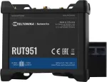 Teltonika Industrieller kompakter 4G/LTE Dual SIM Router, mit Ethernet & I/O LTE 3G Router (RUT951000000)