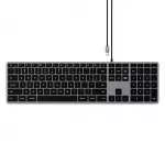 Satechi Slim W3 USB-C Wired Keyboard-EN (German)